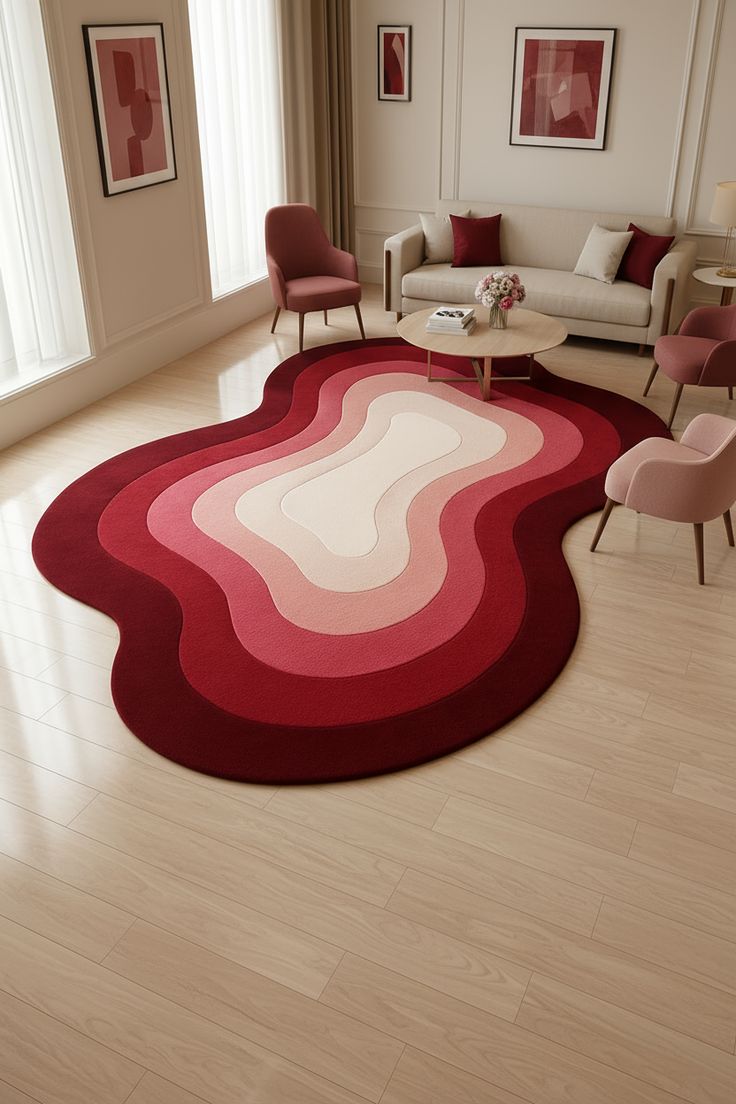 Hand Tufted Irregular Carpets by Bombay Rugs