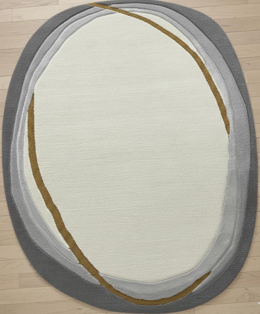 The Sculpted Echo Irregular Rugs