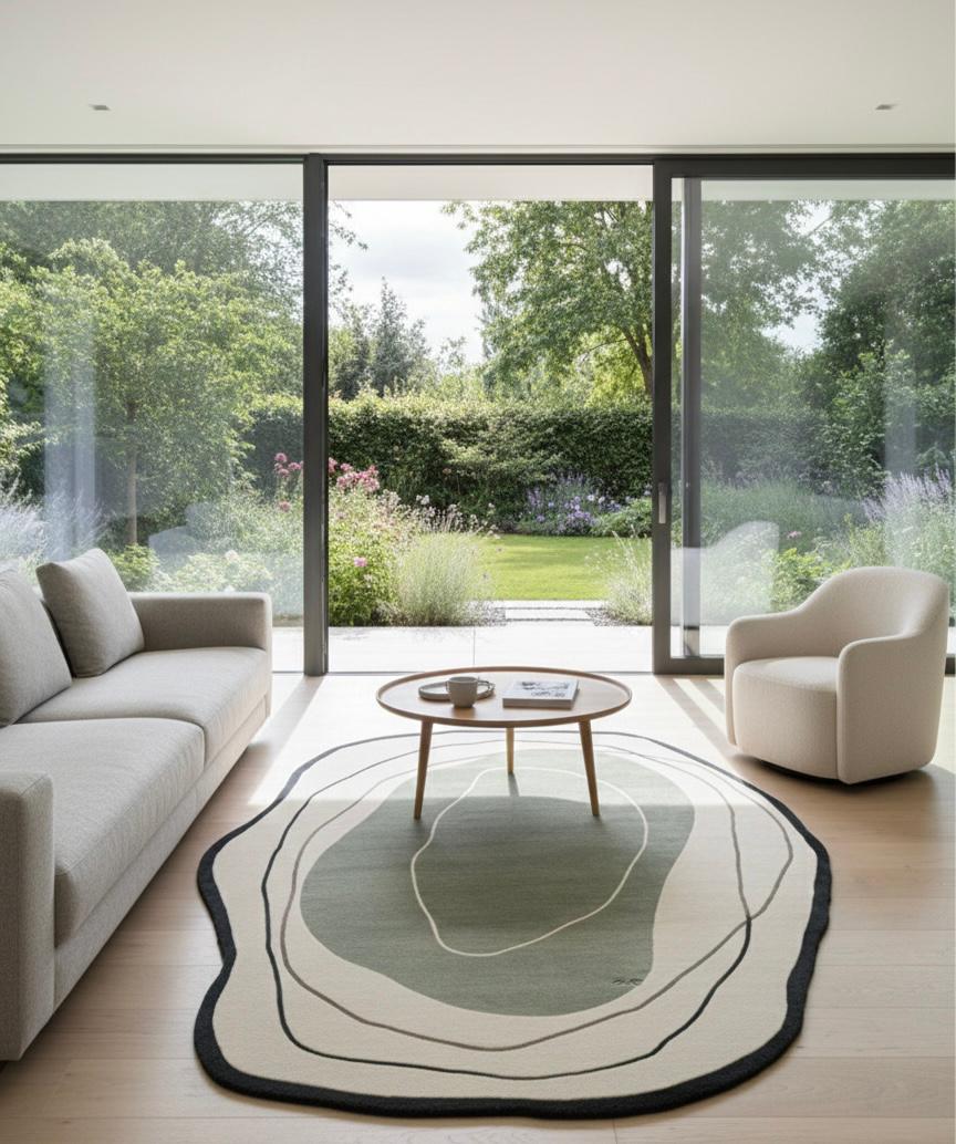 The Topographic Oasis Irregular Rugs