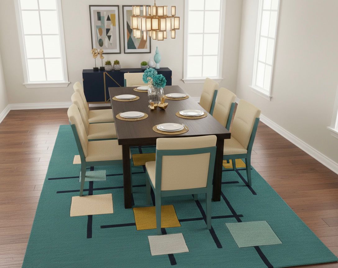 The Atomic Lattice Handtufted Rugs