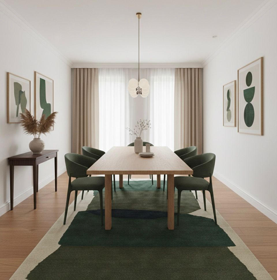 Mossy Strata Handtufted Rugs