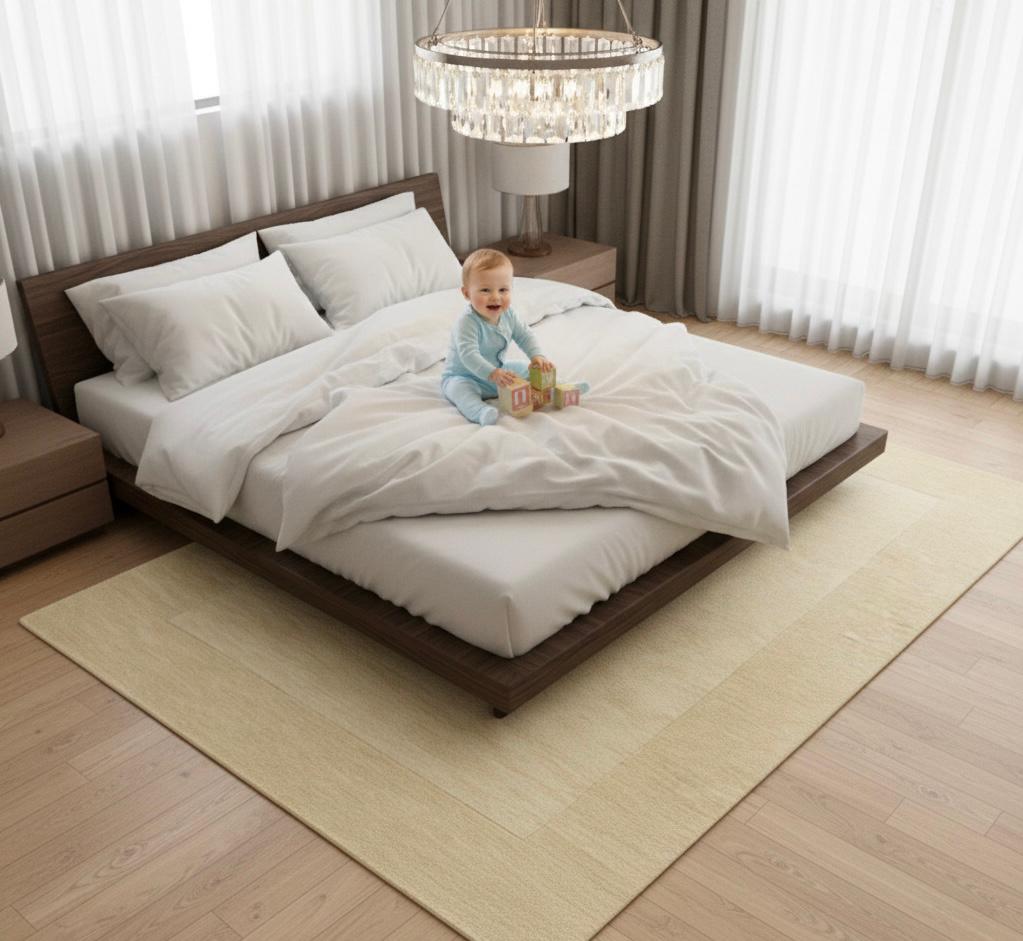Sandstone Bordered Area Rug