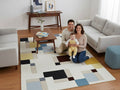 Abstract Quadrant Handtufted Rugs