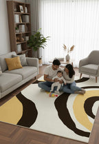 Amber Currents Handtufted Rugs