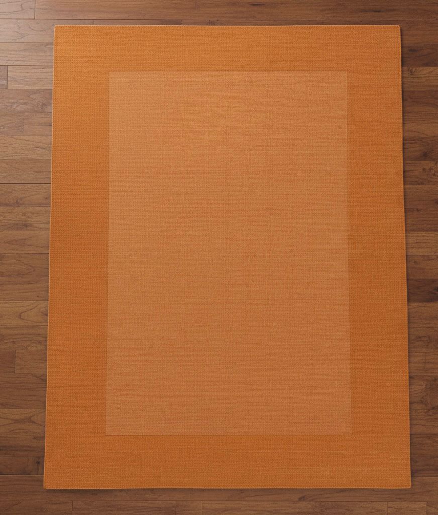 Terracotta Border Rug