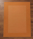 Terracotta Border Rug