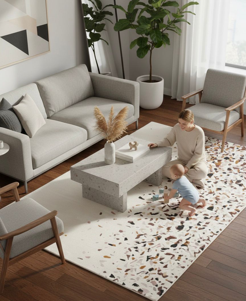 Terrazzo Drift Handtufted Rugs