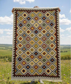 Modern Anatolian Kilim Area Rug