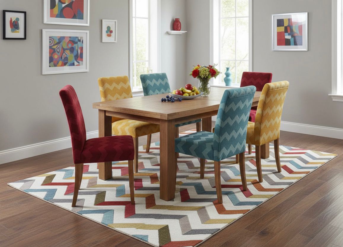 Zig-Zag Zenith Handtufted Rugs