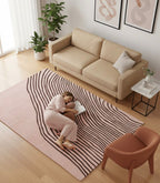 Rosewood Rhythm Handtufted Rugs