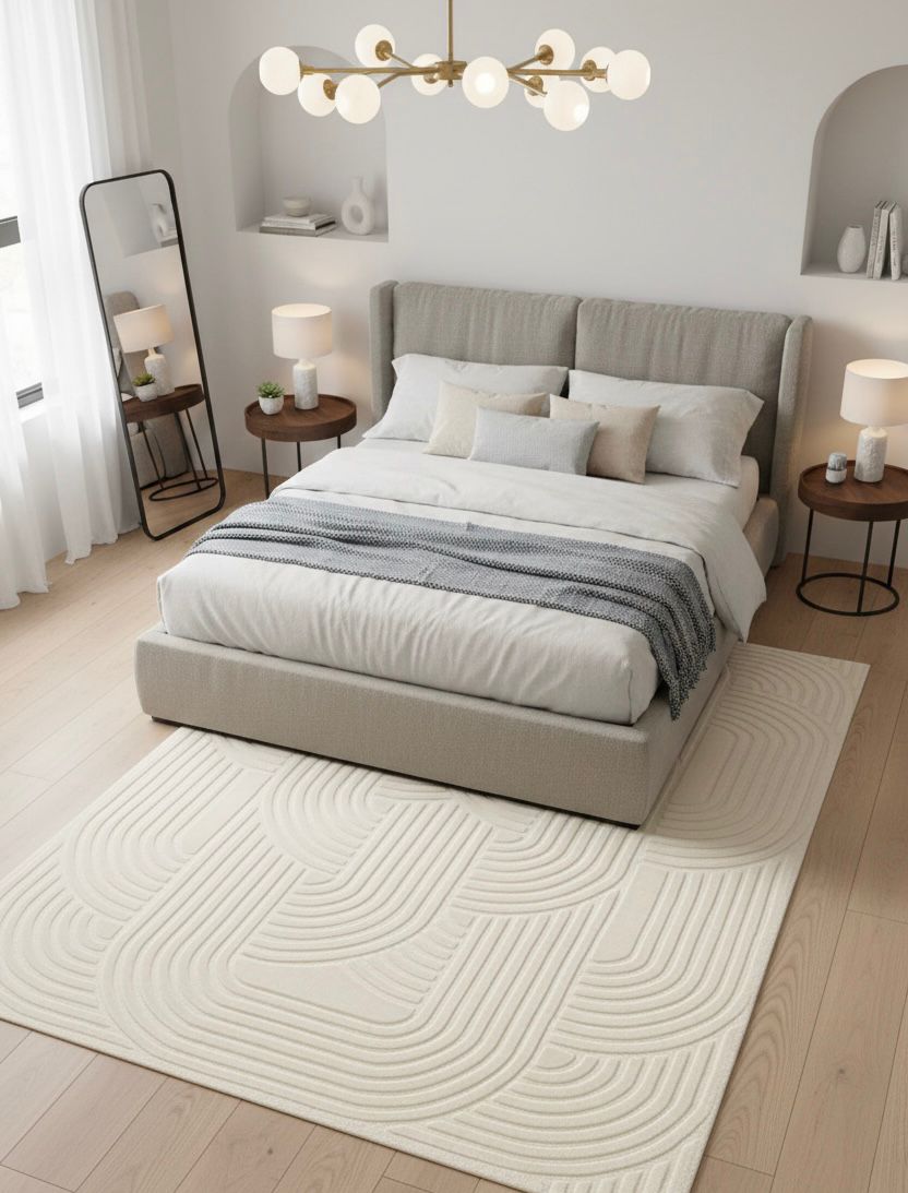 Monochrome Maze Handtufted Rugs