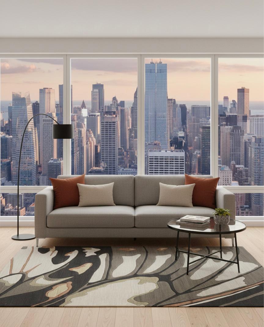 Terra-Wing Abstract Handtufted Rugs