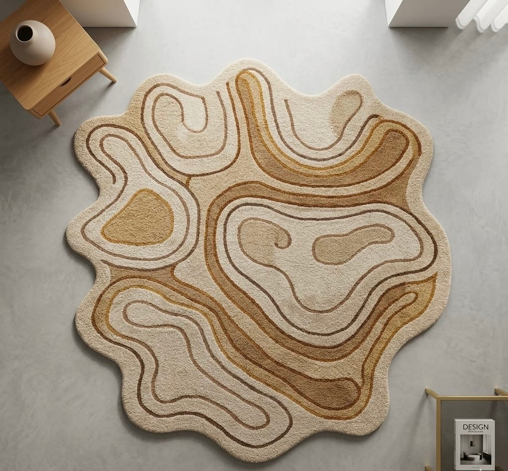 The S-Curve Irregular Rugs