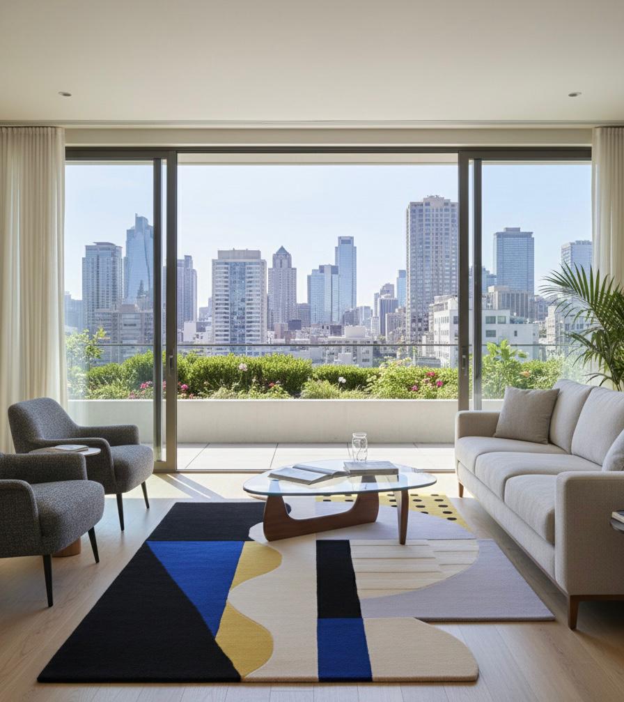 Polka-Dot Horizon Irregular Rugs