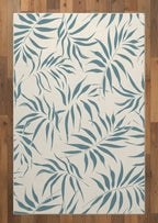 Breeze Leaf Pattern Area Rug