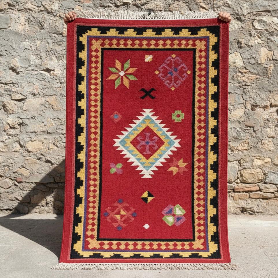 The Crimson Kilim Rugs