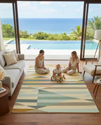 Pastel Symmetry Handtufted Rugs