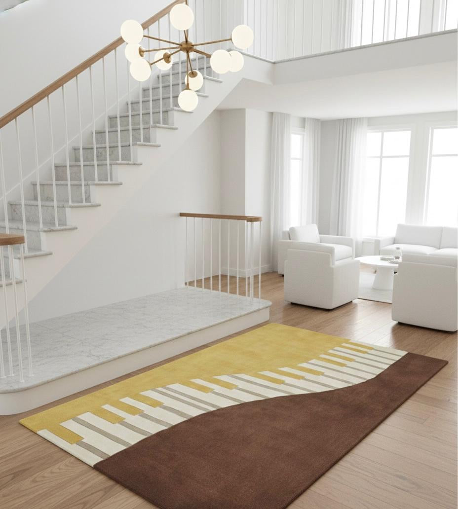 Piano Curve Handtufted Rugs