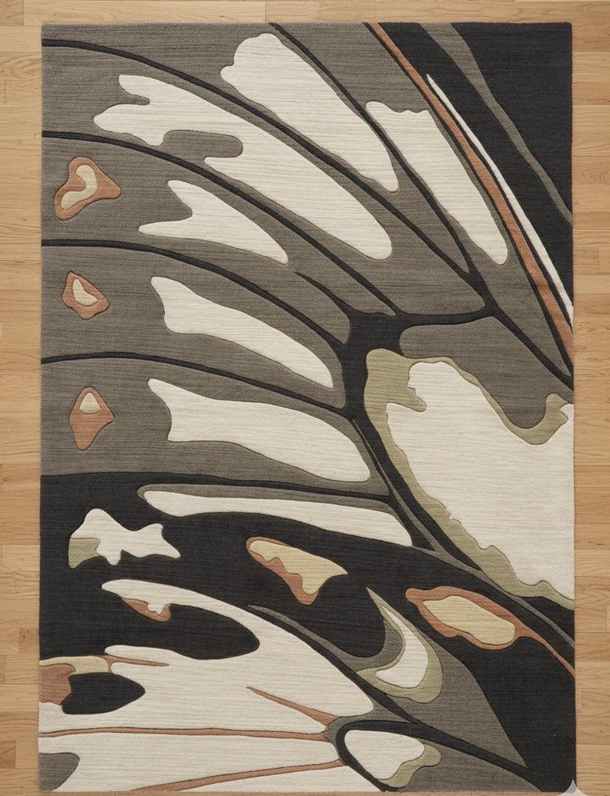 Terra-Wing Abstract Handtufted Rugs