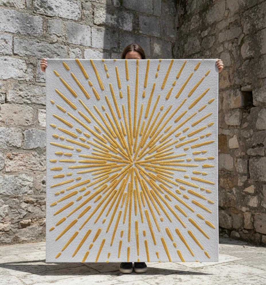 Gold Horizon Handtufted Rugs