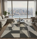 The Cubist Current Handtufted Rugs
