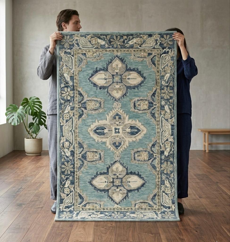Muted Flora Handtufted Rugs