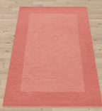 Peach Light on Pale Oak