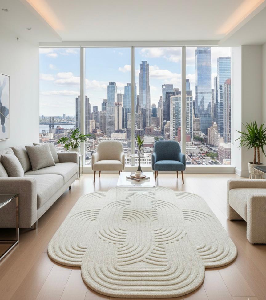 Infinite Loop Irregular Rugs