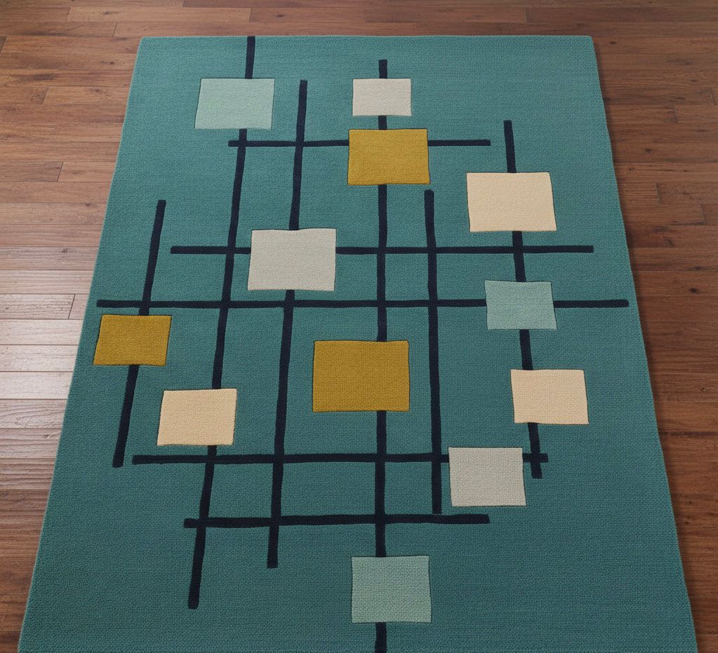 The Atomic Lattice Handtufted Rugs