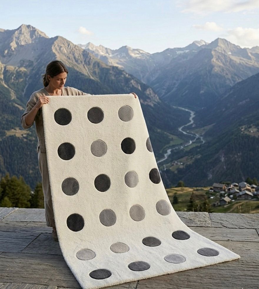 Polka Dot Handtufted Rugs