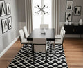 Coastal Diamond Hand-Tufted Rug