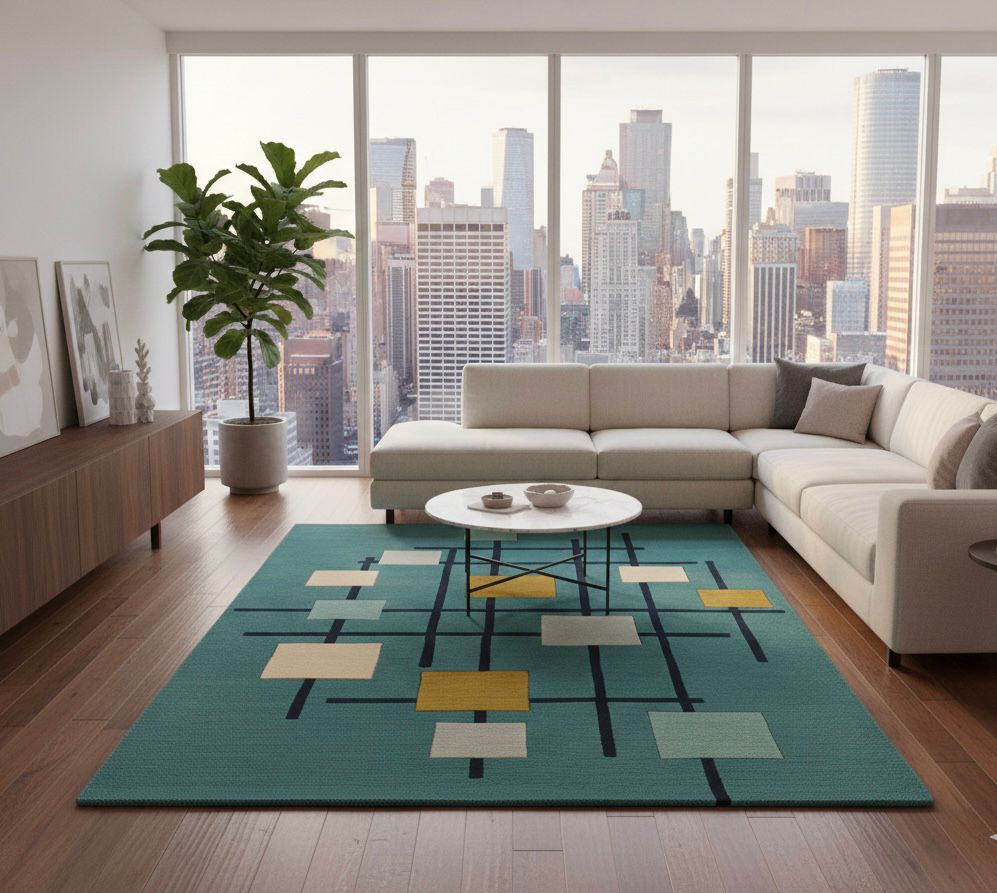 The Atomic Lattice Handtufted Rugs