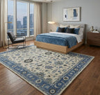 Traditional Floral Medallion Handtufted Rugs