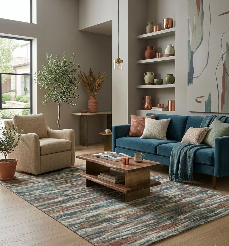 Watercolors Abstract Handtufted Rugs
