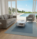 The Blue Border Handtufted Rugs