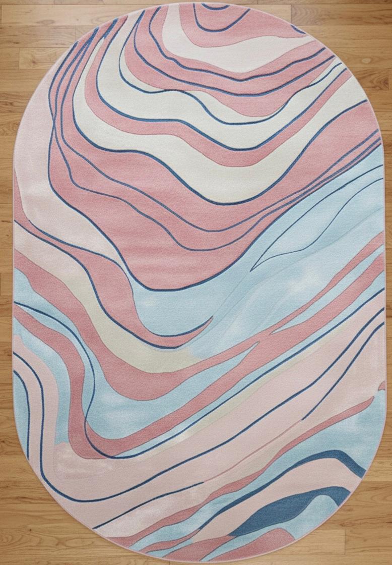 The Serene Oval Irregular Rugs