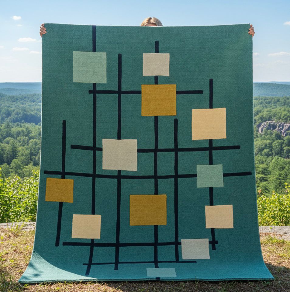 The Atomic Lattice Handtufted Rugs