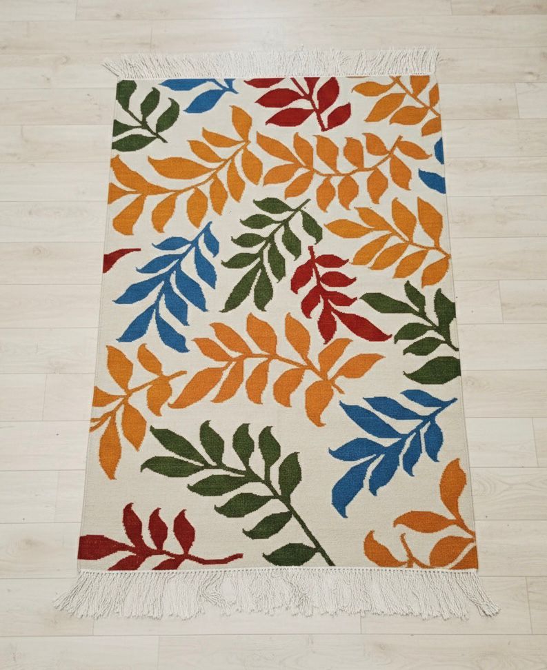 Seasons in Bloom Dhurrie Rugs