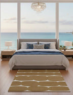 Mustard Mosaic Handtufted Rugs
