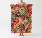 Crystal Floral Tufted Rug