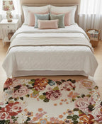 Wildflower Noir Irregular Rugs