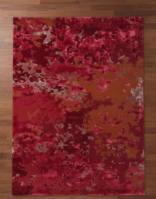 abstract watercolor Viscose Handtufted Rugs