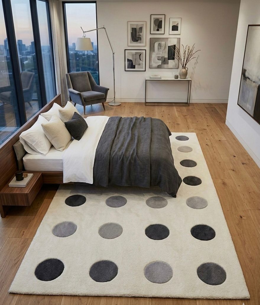 Polka Dot Handtufted Rugs