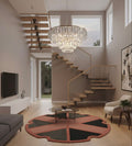 Prism in Pink & Pitch Round Rugs
