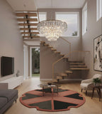 Prism in Pink & Pitch Round Rugs