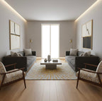 Gold Horizon Handtufted Rugs