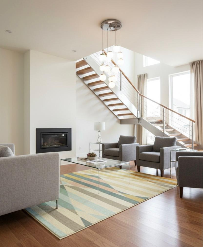 Pastel Symmetry Handtufted Rugs