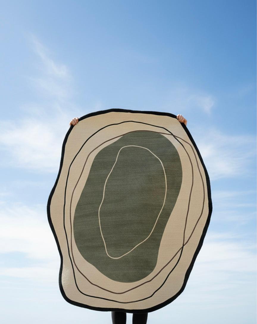 The Topographic Oasis Irregular Rugs