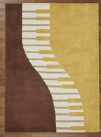Piano Curve Handtufted Rugs