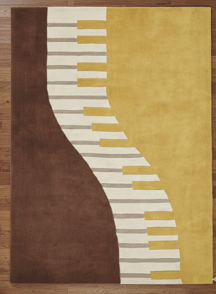 Piano Curve Handtufted Rugs